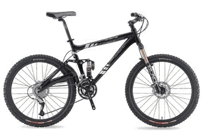 Горный велосипед для CrossCoutry - двухподвес