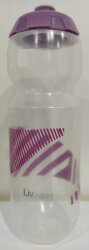  Liv Water Bottle 750ml (Transparent/Purple)
