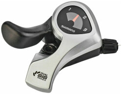   Shimano Tourney SL-TX50 Shift Lever w/ indexes (Silver/Black)