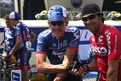 ��������� :: 90-� ��� �� ����� :: 3-���� ::  Lance Armstrong & Gilberto Simoni :: Lance Armstrong & Gilberto Simoni