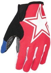 Велосипедные детские перчатки Giro DND JR red-star