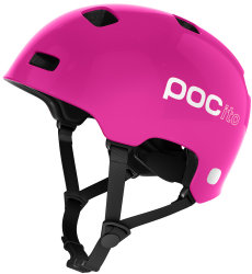 Велосипедный шлем POC POCito CRANE fluorescent pink