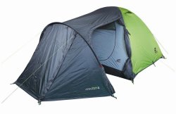 Палатка четырехместная Hannah Arrant 4 серо-зеленая