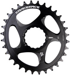 Звезда RaceFace Chainring, Cinch, DM, oval, blk