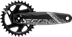 Шатуны Sram GX Eagle Fat4 DUB 30T, 11-12 Speed черные Черный