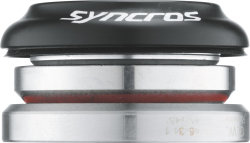 Колонка руля Syncros Drop-In 1-1/8" - 1-1/2" Headset серебристо-черная