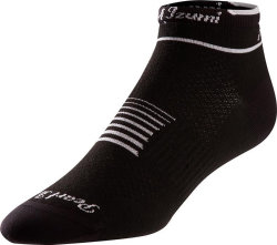 Носки низкие Pearl iZUMi ELITE Socks черно-белые