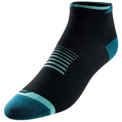 Носки женские низкие Pearl iZUMi ELITE Socks черно-зеленые