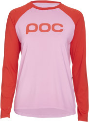 Футболка женская POC Essential MTB W's Jersey розово-оранжевая