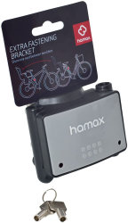 Крепление велокресла Hamax Extra Fastening Lockable Bracket серо-черное