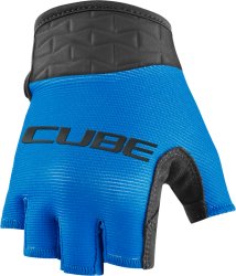 Перчатки Cube Performance Junior Short Finger blue