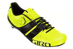 Велотуфли Giro Factor Techlace желто-черные