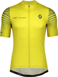 Джерси велосипедный Scott RC Team 10 желто-синий