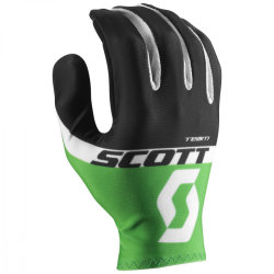 Перчатки Scott RC TEAM LF чёрно/зелёные