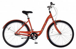 Велосипед Comanche Saga S3 оранжевый-черный