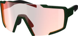 Очки Scott Shield iris green / red chrome enhancer