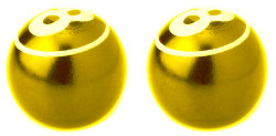 Колпачки Fouriers US002 BALL yellow