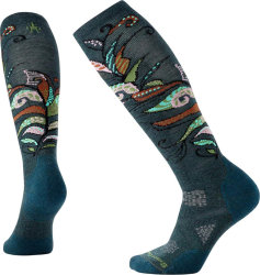   Smartwool PhD Ski Medium Pattern Socks (Lochness)