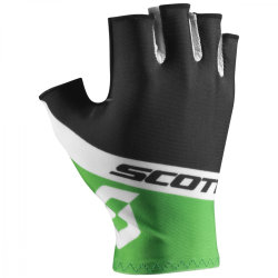 Перчатки Scott RC Team SF чёрно/зелёные