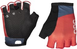 Перчатки POC Essential Road Mesh Short Glove черно-красные