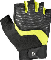 Перчатки без пальцев Scott Essential SF чёрно-желтые
