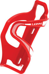 Флягодержатель левый Lezyne Flow cage SL enhanced красный