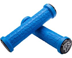 Ручки руля RaceFace Grippler, 30mm, lock on, blue, p300