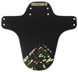 Брызговик универсальный RockShox MTB Fender Black with Green Camouflage Print