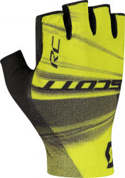 Перчатки без пальцев Scott RC Pro SF чёрно-желтые