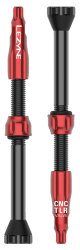 Комплект ниппелей CNC TLR Valves 60mm черно-красный