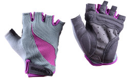 Велосипедные перчатки Tersus FIRA grey-purple