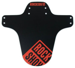 Брызговик универсальный RockShox MTB Fender Black with Fire Red Print