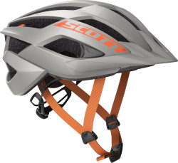 Шлем Scott Arx MTB Plus серо-оранжевый