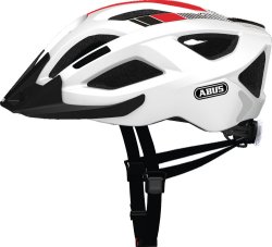 Велосипедный шлем Abus ADURO 2.0 race white