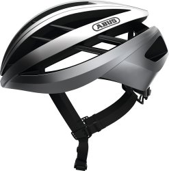 Велосипедный шлем Abus AVENTOR gleam silver