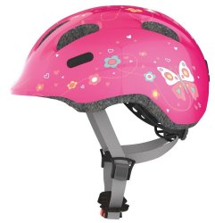 Велосипедний шолом Abus SMILEY 2.0 pink butterfly