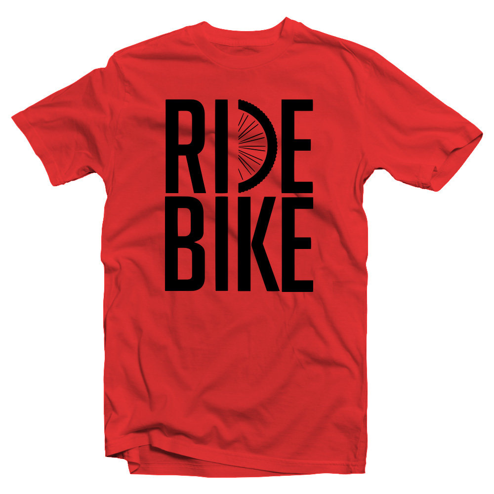 Футболка Tersus V001 Ride bike red T-V001-M-R-S, T-V001-M-R-M, T-V001-M-R-L
