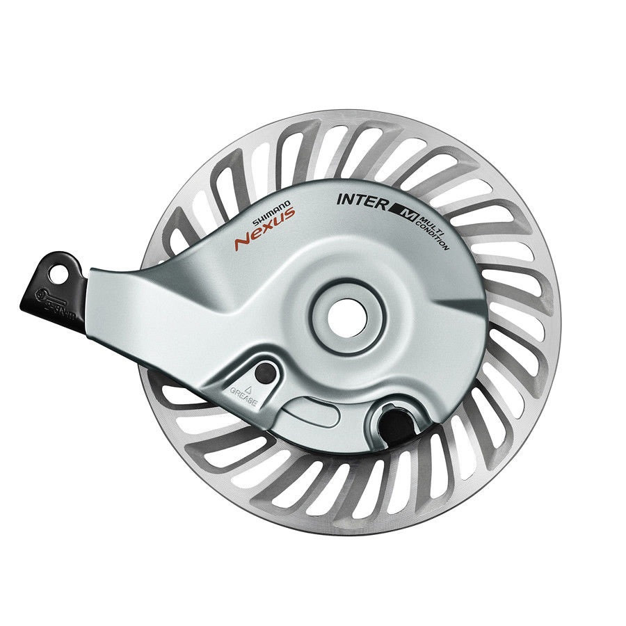 Тормоз роллерный задний Shimano BR-C6000-R Nexus Серебристый