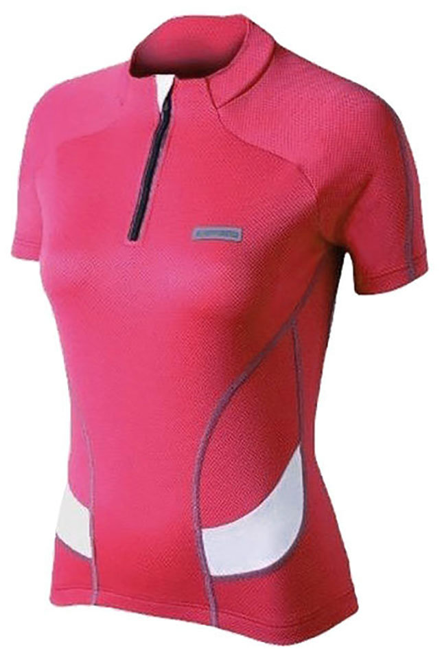 Джерси женский Shimano Dry-clim Short Sleeve Jersey розовый CW0W203317-XL