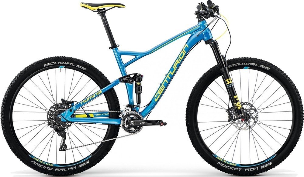 CENTURION NUMINIS SLX 26インチフレーム Велосипед Centurion Numinis 2000.29, azureihyper yellow Голубой