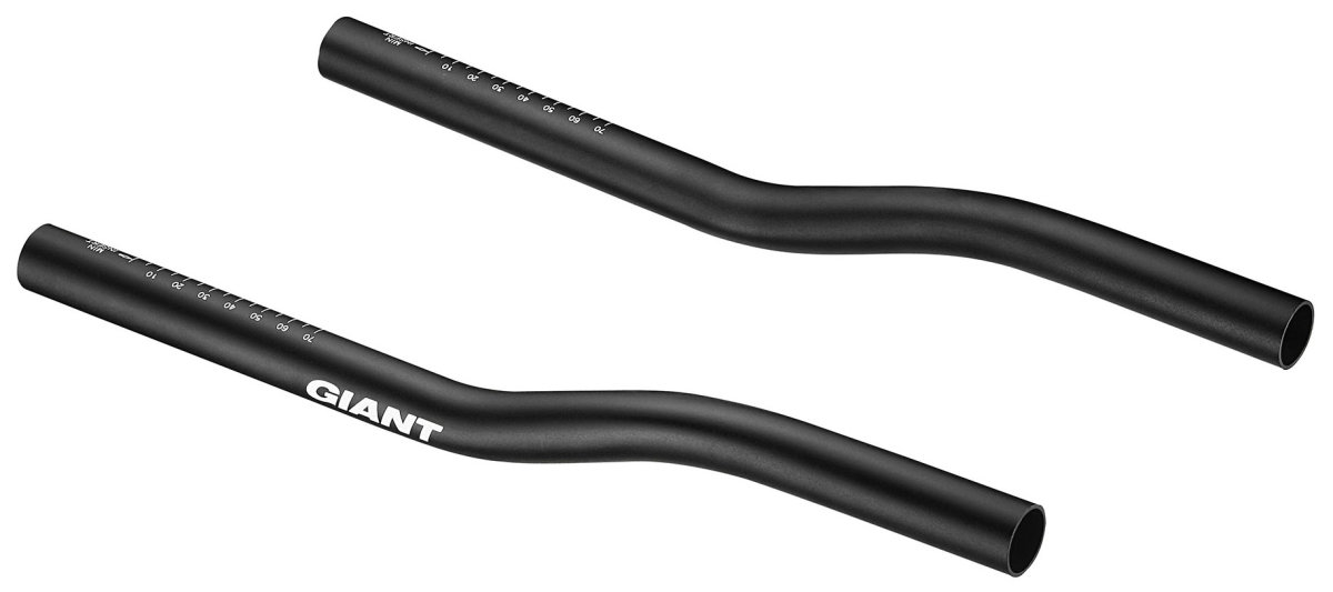 Трубы Giant Contact Ski-Type Aero Bar Extensions S-Type черные 180000116