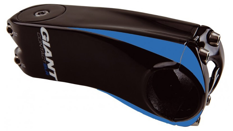 Вынос руля Giant Contact SLR 110х31,8 мм черный с синим декором GA2200273, 8111955555