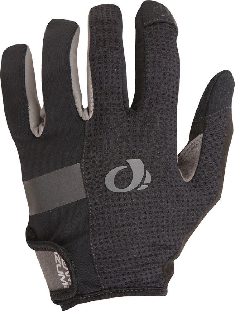 Перчатки Pearl iZUMi ELITE Gel Full Finger Gloves черные P14141603021-XL, P14141603021-L, P14141603021-S, P14141603021-M