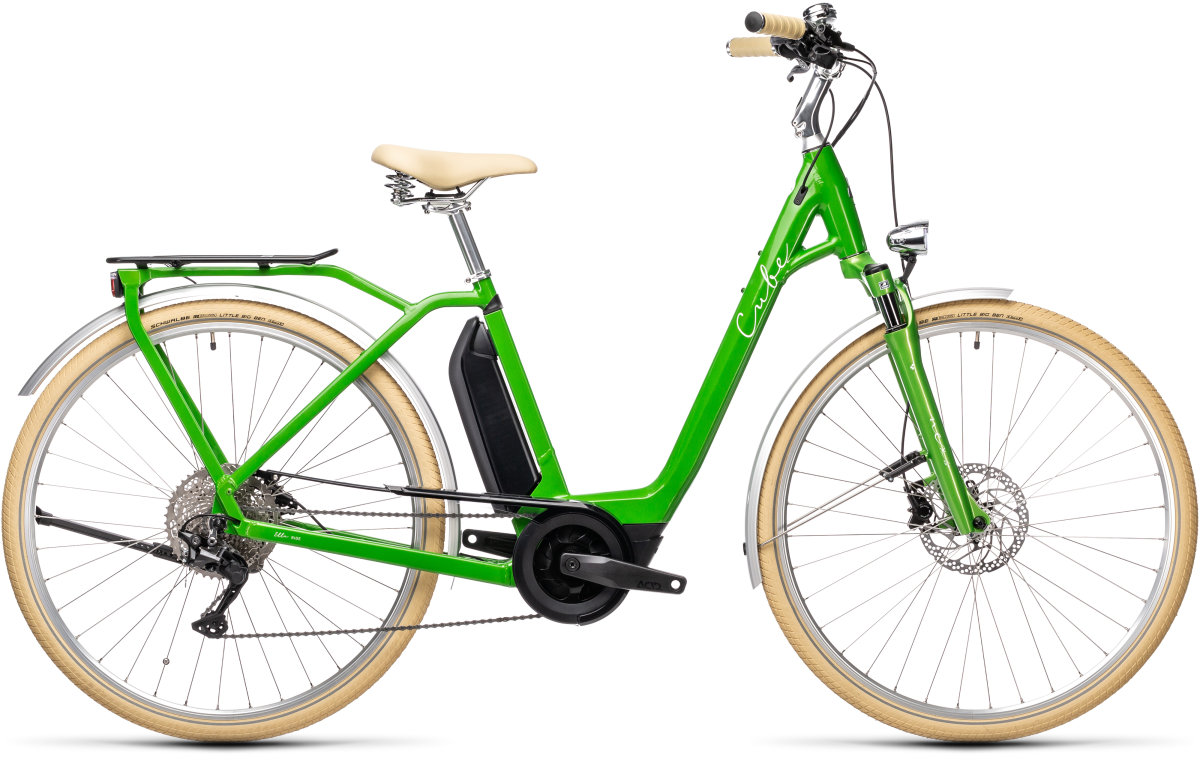Велосипед Cube Ella Ride Hybrid 500 applegreen´n´white 432511-50 Easy Entry, 432511-54 Easy Entry