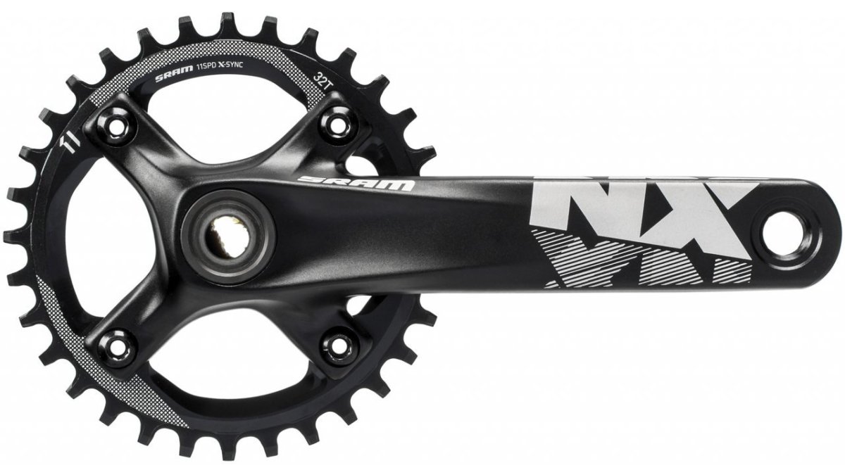 Шатуны Sram NX Eagle GXP 32T 170mm, 11 Speed черные Черный 00.6118