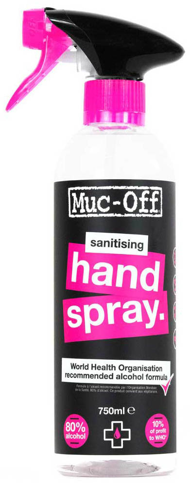 Спрей антибактериальный Muc-Off Antibacterial Sanitizing Hand Spray, 750 мл MC.20234