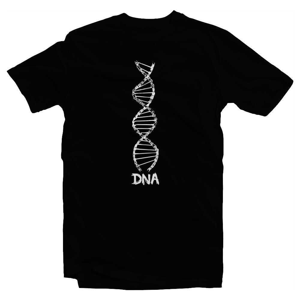 Футболка Tersus V006 DNA black T-V006-M-B-L, T-V006-M-B-M, T-V006-M-B-S