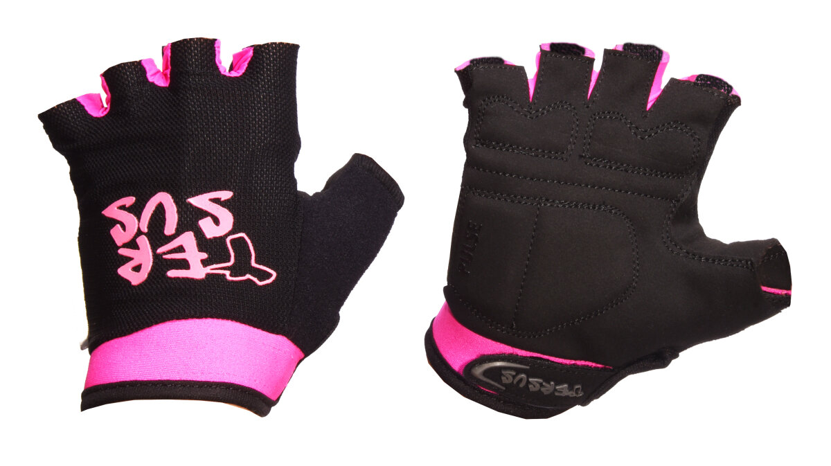 Велосипедные перчатки Tersus SF Pulse pink PULSE-b/p-XS, PULSE-b/p-M, PULSE-b/p-S