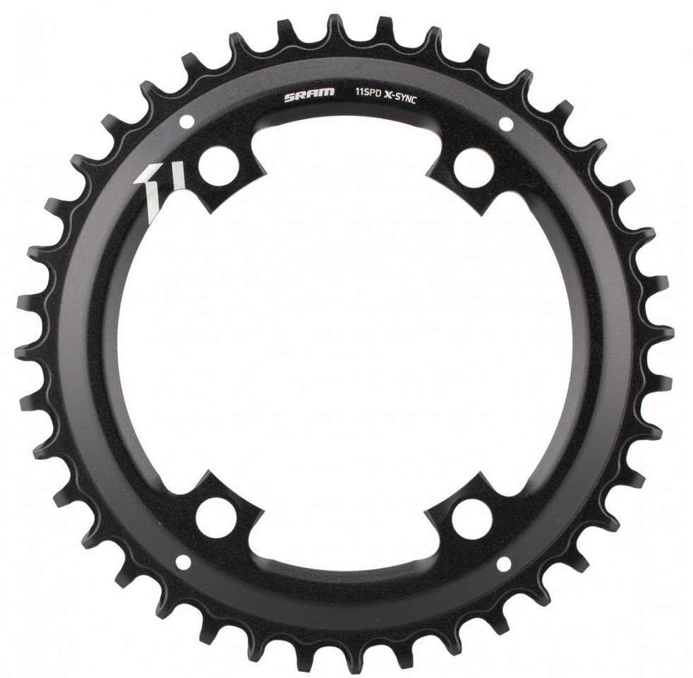 Звезда Sram X-SYNC CR X-SYNC ASYM 11S 40T 110 BCD AL3.6 BLK Черный