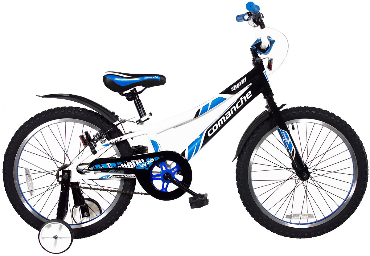 Велосипед Comanche SHERIFF W16 black-blue-white CH100261